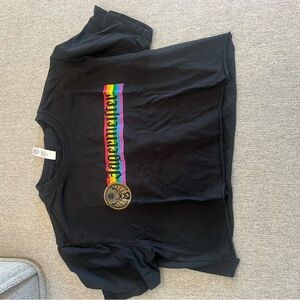 Jagermeister Black and Red Crop Top